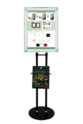 포스터 자석액자 스탠드 APS-1100BC 분체